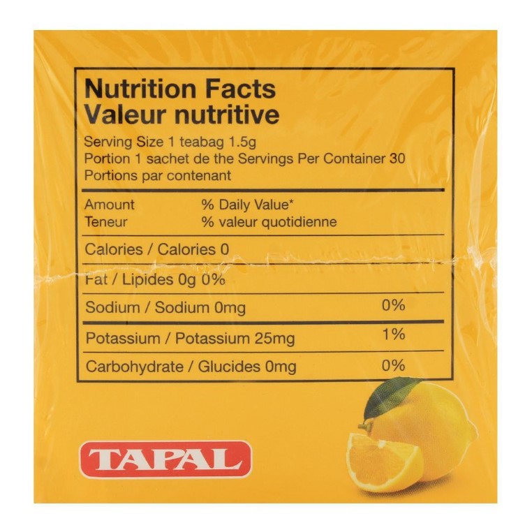 Tapal Green Tea Lemon 30 Tea Bags